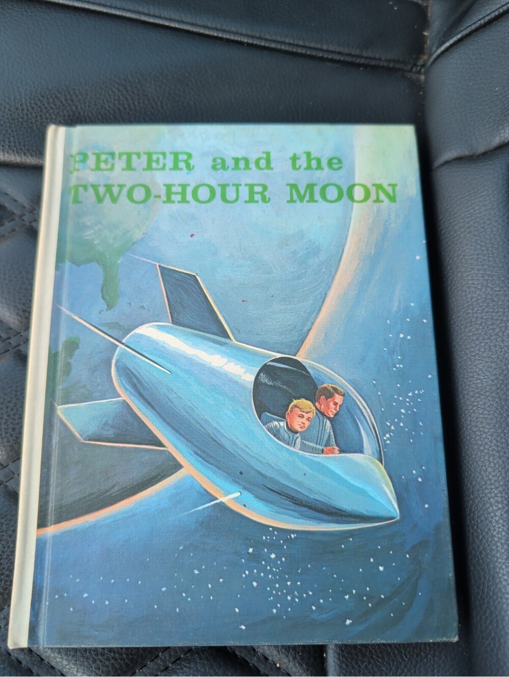 Peter and the Two-Hour Moon by Hazel Corson 1962 HC Science Space Primary Book